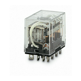 Teljesítményrelé 10A 4-v dugaszolós 24VDC monostabil LY4 24DC OMRON